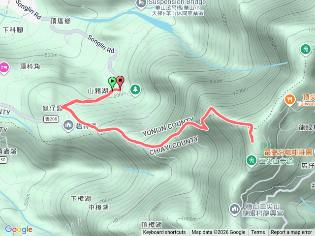 二尖山（4-1、4-2步道來回）預覽圖