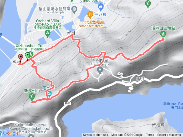 溪洲山登山步道