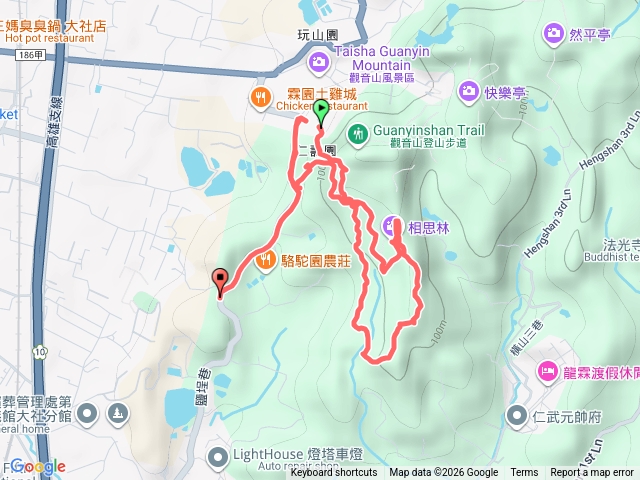 大社觀音山5連峰