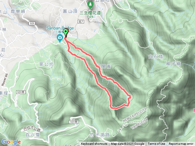 20211204小觀音山O型（北西北稜上、大屯溪古道下）