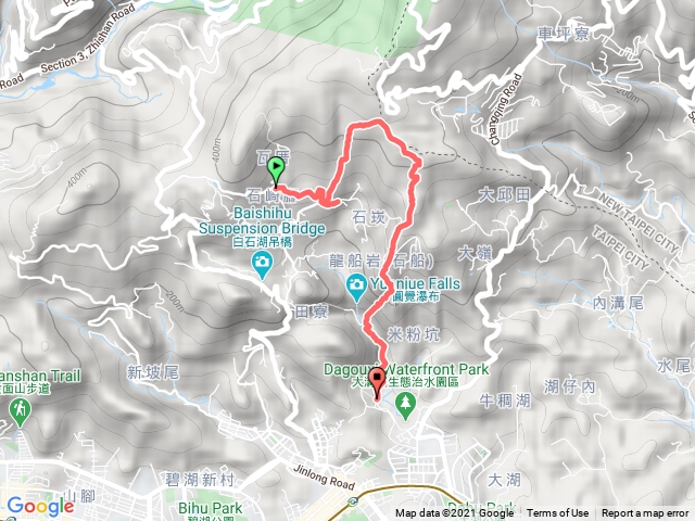 白石湖山+ 開眼山+ 龍船岩