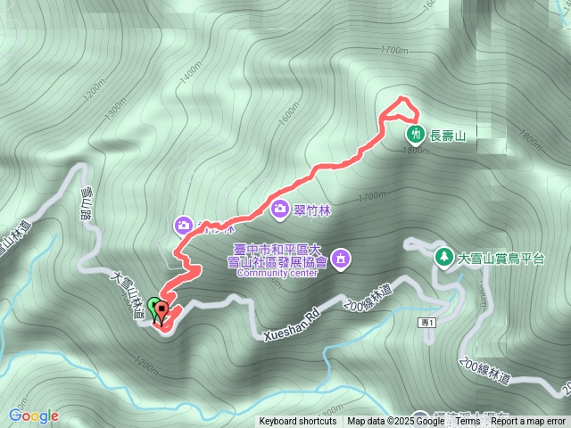 肥崠山來回預覽圖
