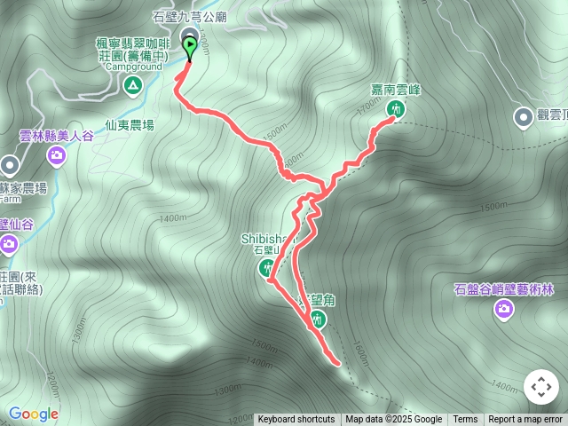 1140506嘉南雲峰石壁山