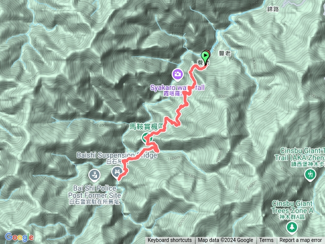 新竹霞喀羅古道(養老至白石吊橋)_20241228