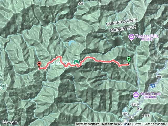 【雪山西稜】D1 雪山登山口-雪山主峰-火石山下營地預覽圖