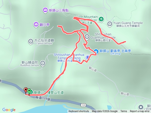 獅山舊牌樓-望月亭-九九步道