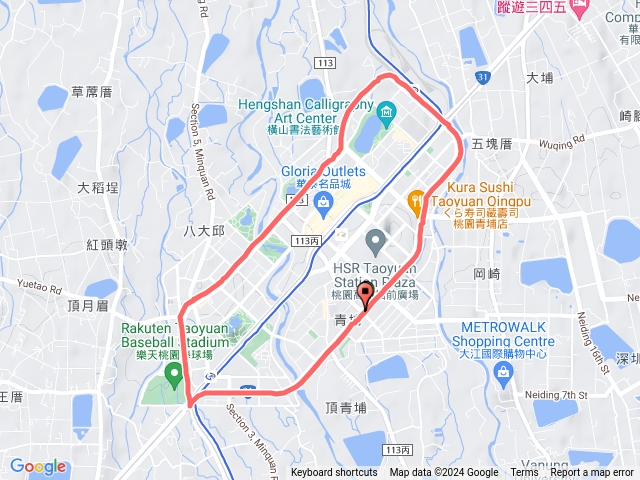 青埔特區鑽石級路線