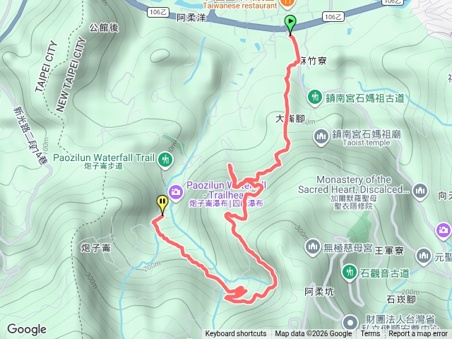 深坑大崎嶺步道、茶山古道午後豔陽下隨意亂走預覽圖