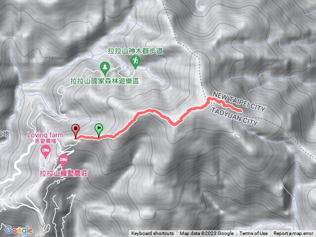 塔曼山登山步道