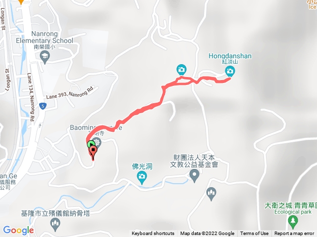 寶明寺上紅淡山