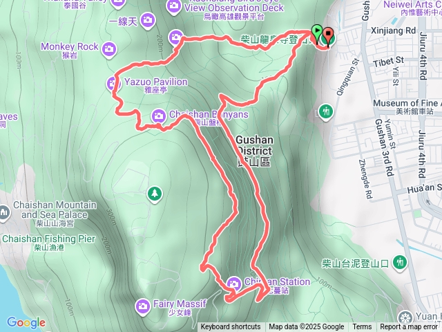 20251121高雄壽山夜爬 O繞