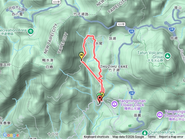 青春嶺到竹子湖預覽圖