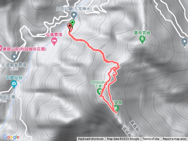 230624石壁山（南側階梯上+好望角）