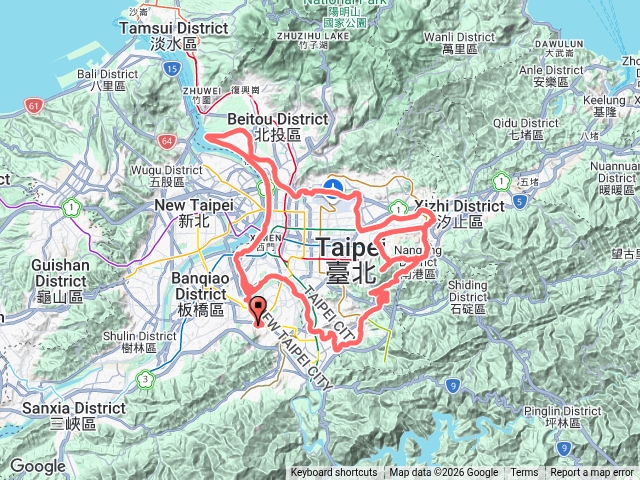 1150913-環騎臺北挑戰騎-中華科大-九五峰-慈惠堂