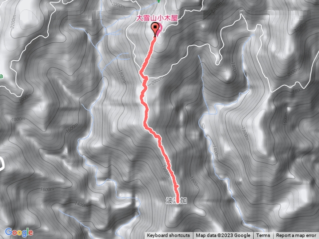 波津加 大雪山⛰️