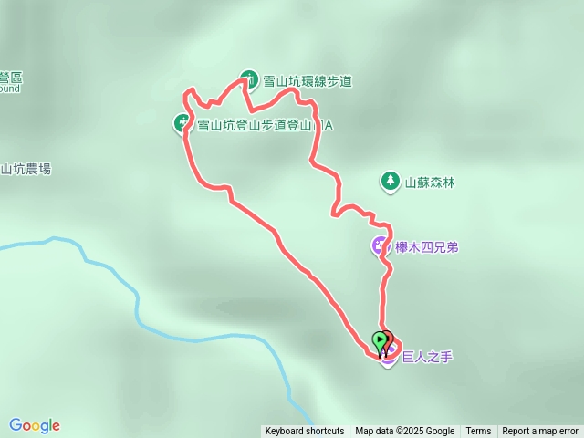 雪山坑登山步道