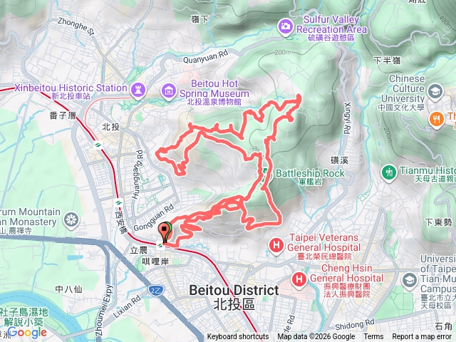 奇岩越野13K自主跑預覽圖