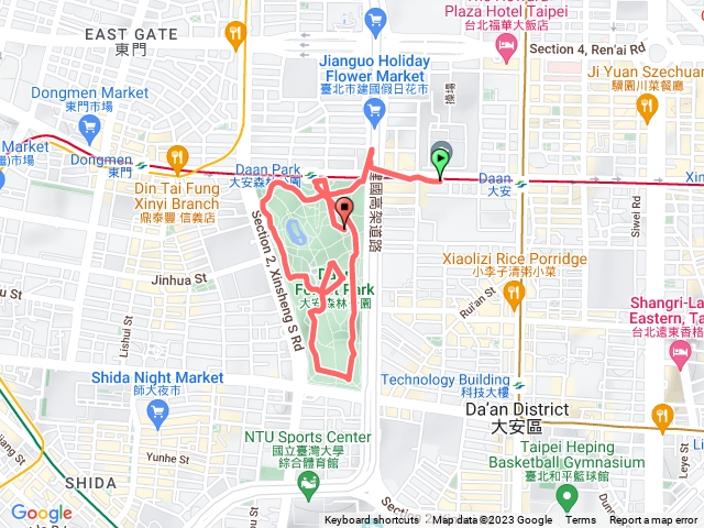 112年走路趣尋寶 全臺齊步走大安森林公園202309161326