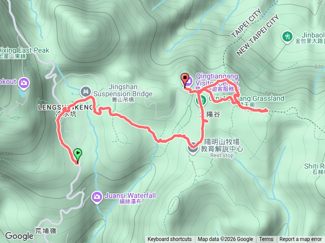 冷水坑到擎天岡預覽圖