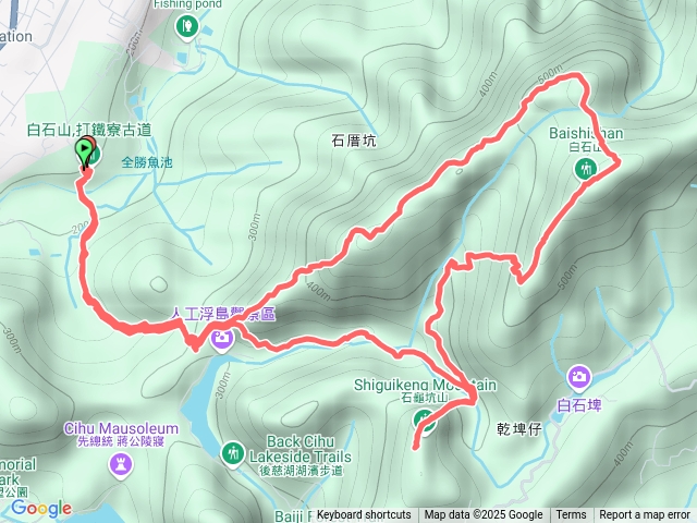 桃園大溪 打鐵寮古道 石龜坑山 白石山 石厝坑山預覽圖