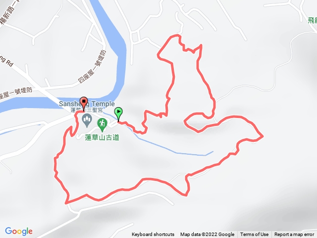 飛龍步道三聖宮