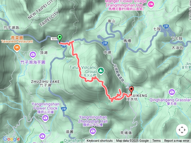 七星山、七星山東峰