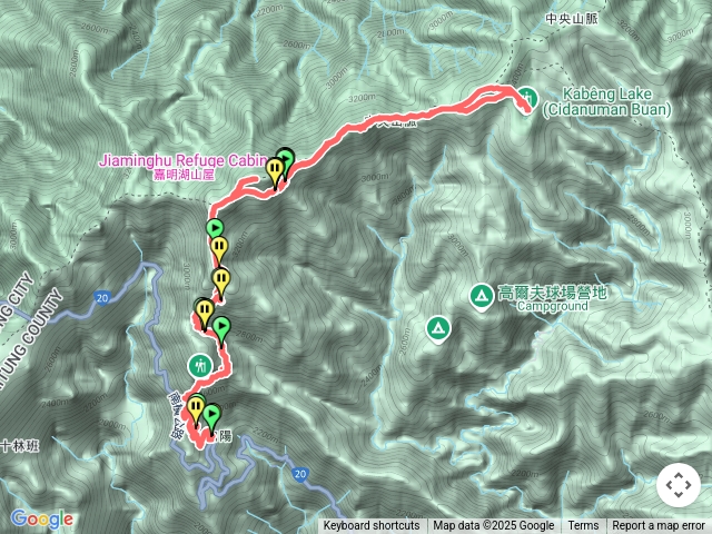 嘉明湖三日-向陽/三叉山