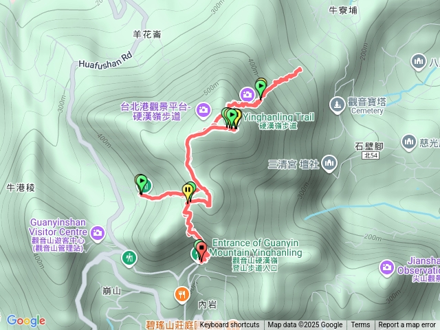三進三出觀音山