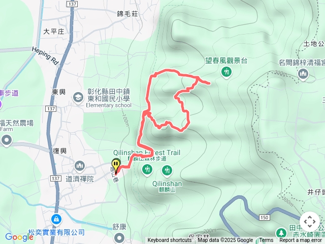 贊天宮-1.2上-第一平台—哭坡-王爺坑廟-1.4上田中大劍-田中小劍-老胡休息站-（泡茶）-1.65登出（完登）