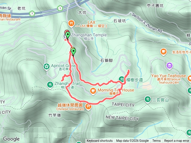 樟樹、樟湖步道環狀預覽圖