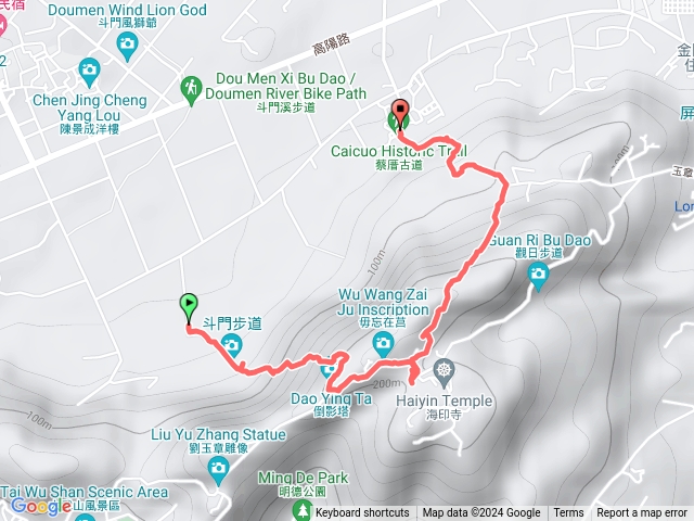 斗門蔡厝環山古道