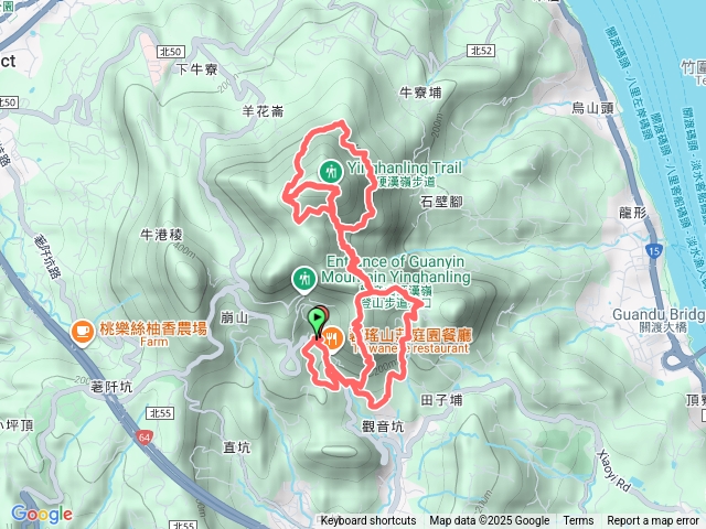 1140920硬漢嶺二登+北橫繞一圈