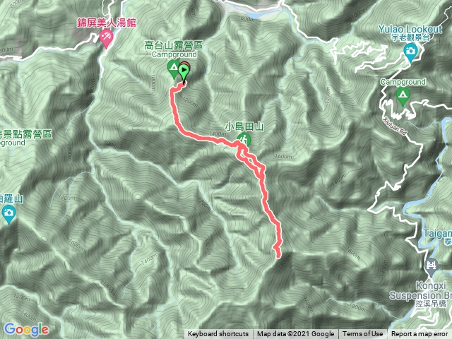 高島縱走+石麻達山