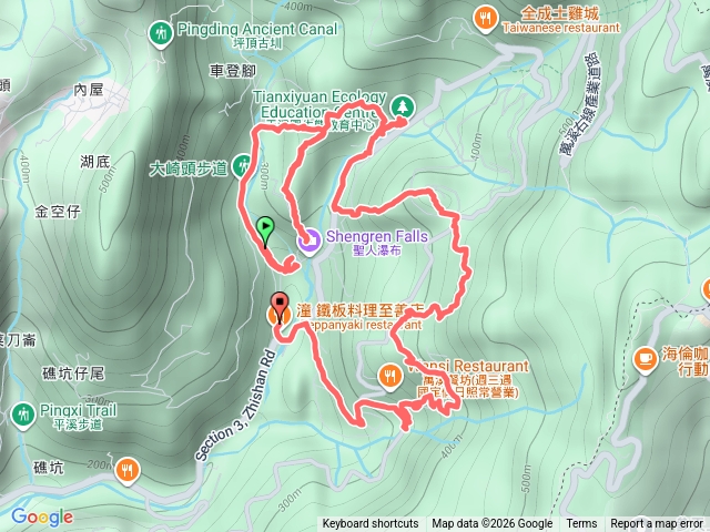 聖人瀑布-聖人崙-雙溪山-帕米爾公園-聖人橋