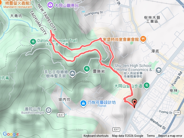 樹林大同山青龍嶺