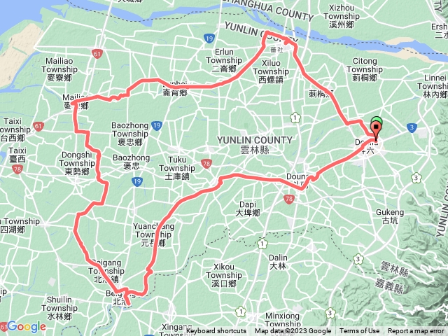 雲林環縣單車110k