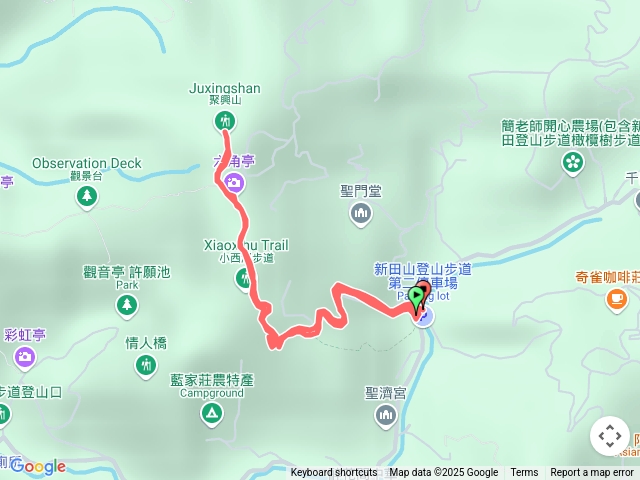 聚興山（第二停車場來回）