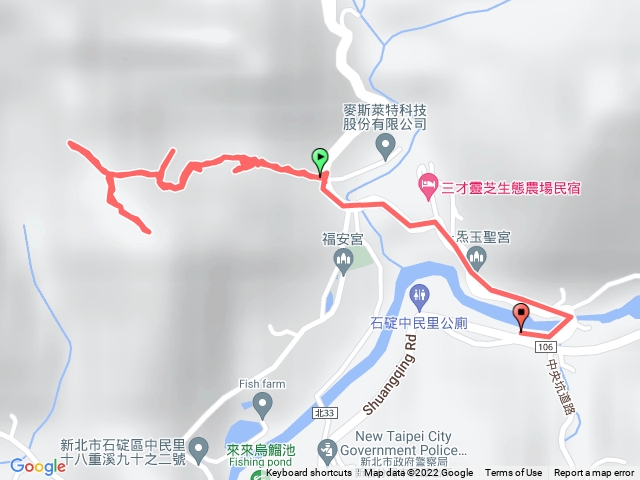 排寮尖礦工路