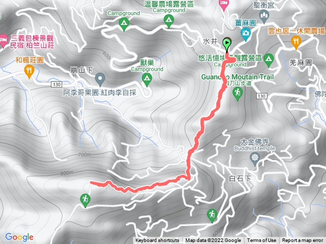 小百岳集起來出關古道：聖關段(關刀山步道)202210021432