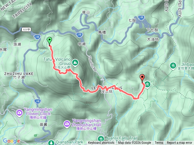 2026臺北大縱走臺北大縱走第三段：小油坑至風櫃口20260317125940