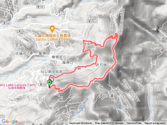 崁頭山小獅嶺大獅嶺O繞