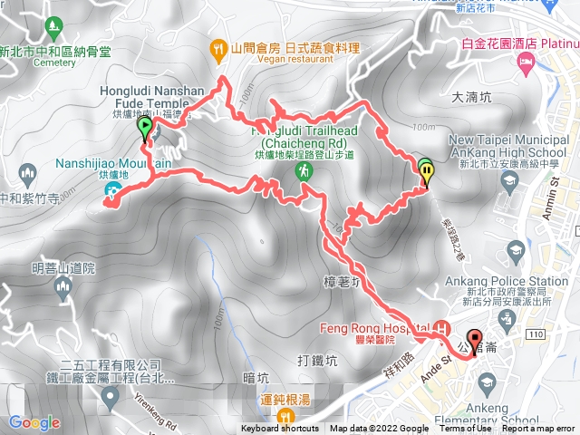 南山神壽任務–環台步道馬拉松烘爐地登山步道(南勢角山)202211141011