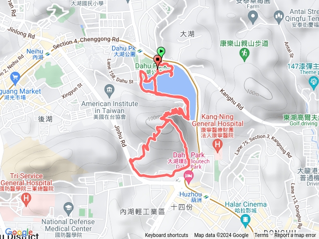 大湖公園、白鷺鷥山