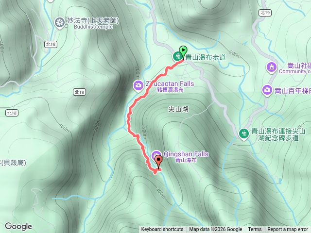 青山瀑布步道1150922預覽圖