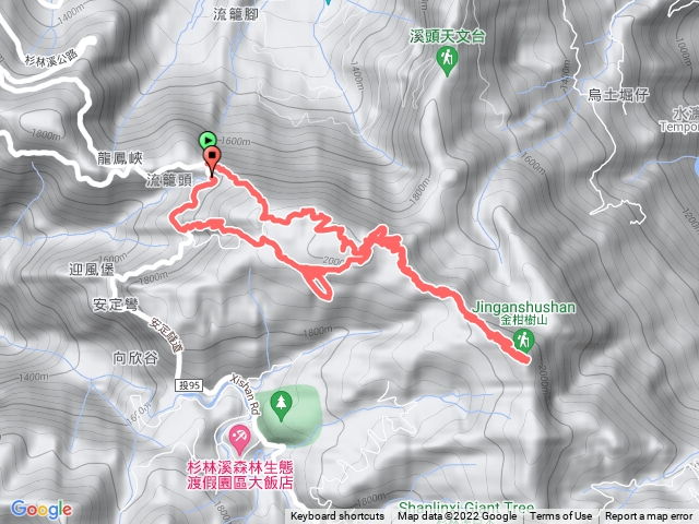 留龍頭金柑樹山忘憂竹林步道