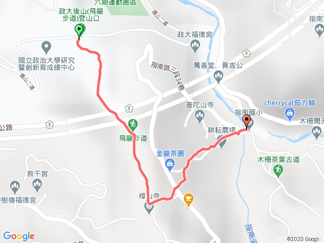 台北木柵樟山寺步道連走指南國小步道