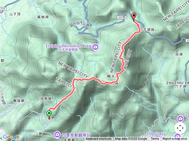 大屯群峰 (清天宮上二子坪下)