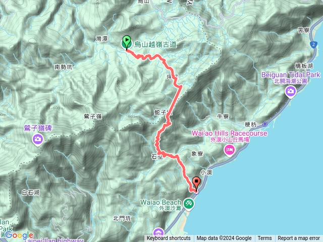 坪溪古道~象寮古道~石空山~石空古道~外澳車站預覽圖