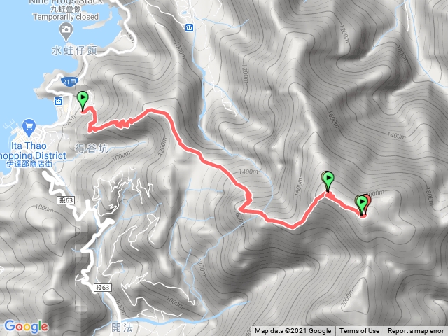 2021.03.14 水社大山(青旅登山口)