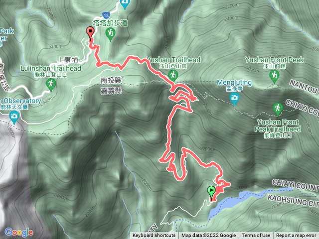 工作站到登山口